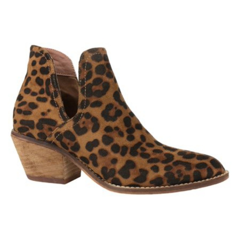 - Leopard Print Booties